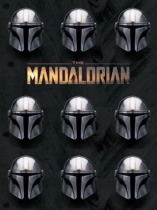 Star Wars the Mandalorian Canvas - Helmets (40x30cm) kopen?