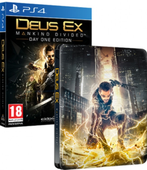 Image of Deus Ex Mankind Divided (Day 1 Edition) (steelbook)