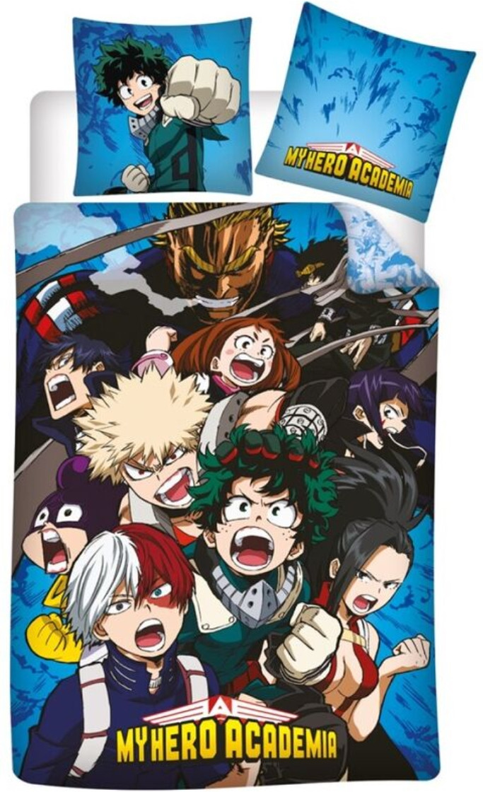 My Hero Academia - Class 1A 1 Persoons Dekbedovertrek (140cm x 200cm)