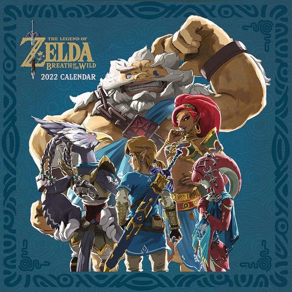 The Legend of Zelda - Breath of the Wild Calendar 2022
