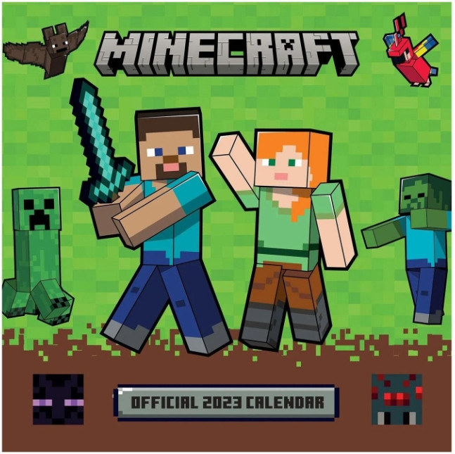 Minecraft Calendar 2023