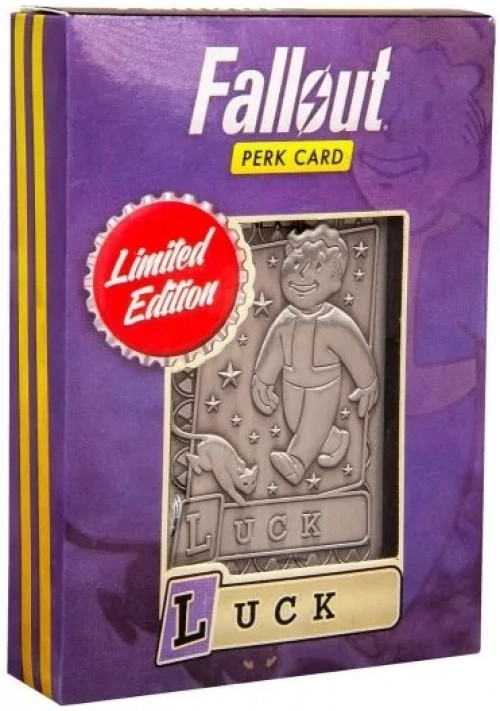 Fallout Limited Edition Perk Card - Luck