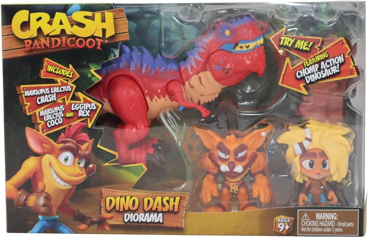 Bandai Crash Bandicoot - Dino Dash Diorama