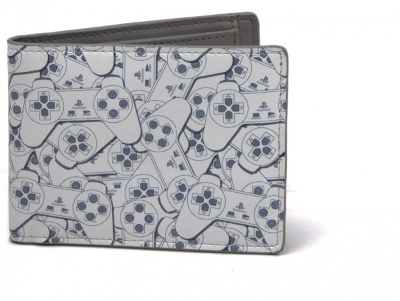 Image of Playstation - Controller Pattern Bifold Wallet