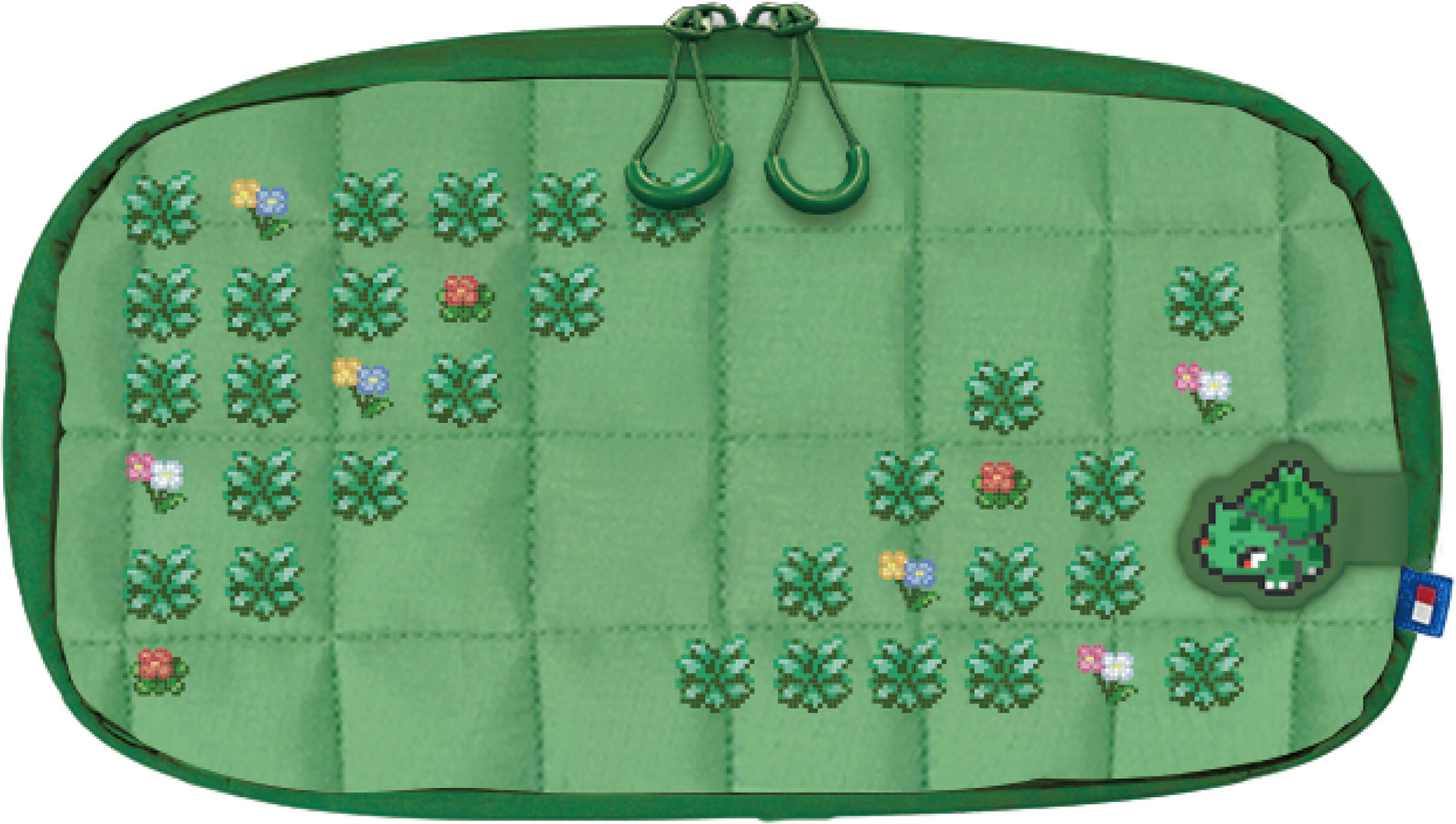 Hori Puff Pouch - Pokemon Pixel (Green)