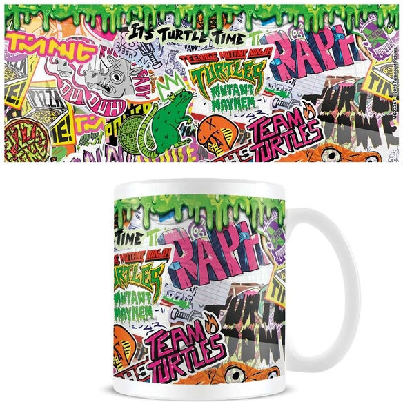 Teenage Mutant Ninja Turtles Mutant Mayhem Sticker Bomb Mug afbeelding