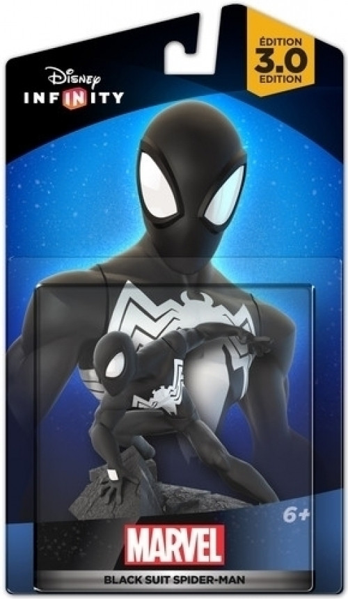 Image of Disney - Disney Infinity 3.0 Black Suit Spider-Man Collectible Figure (IQAV000134)