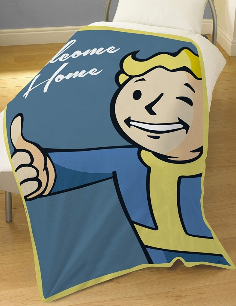 Dreamtex Fallout Vault Boy Fleece Blanket dreamtex kopen in de aanbieding Dreamtex Fallout Vault Boy Fleece Blanket dreamtex kopen in de aanbieding