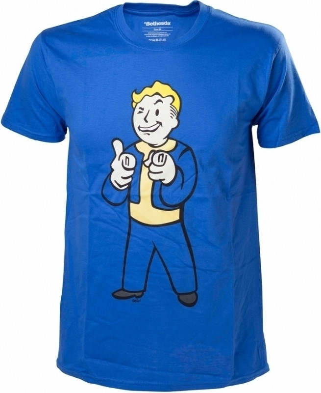 Image of Fallout 4 Vault Boy Shooting Fingers T-Shirt
