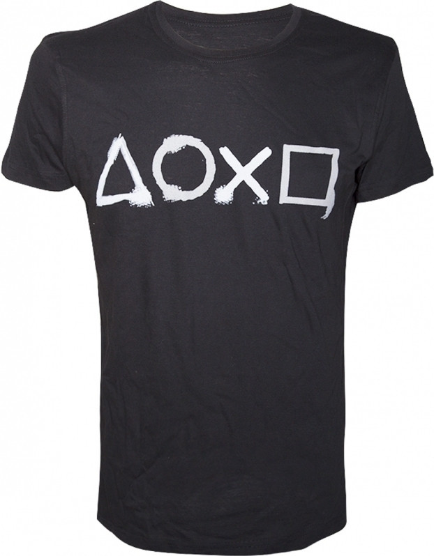 Image of PlayStation - Buttons Artwork Printed T-shirt