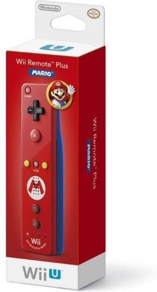 Image of Nintendo Controller Wii U Remote Plus, Mario Editie