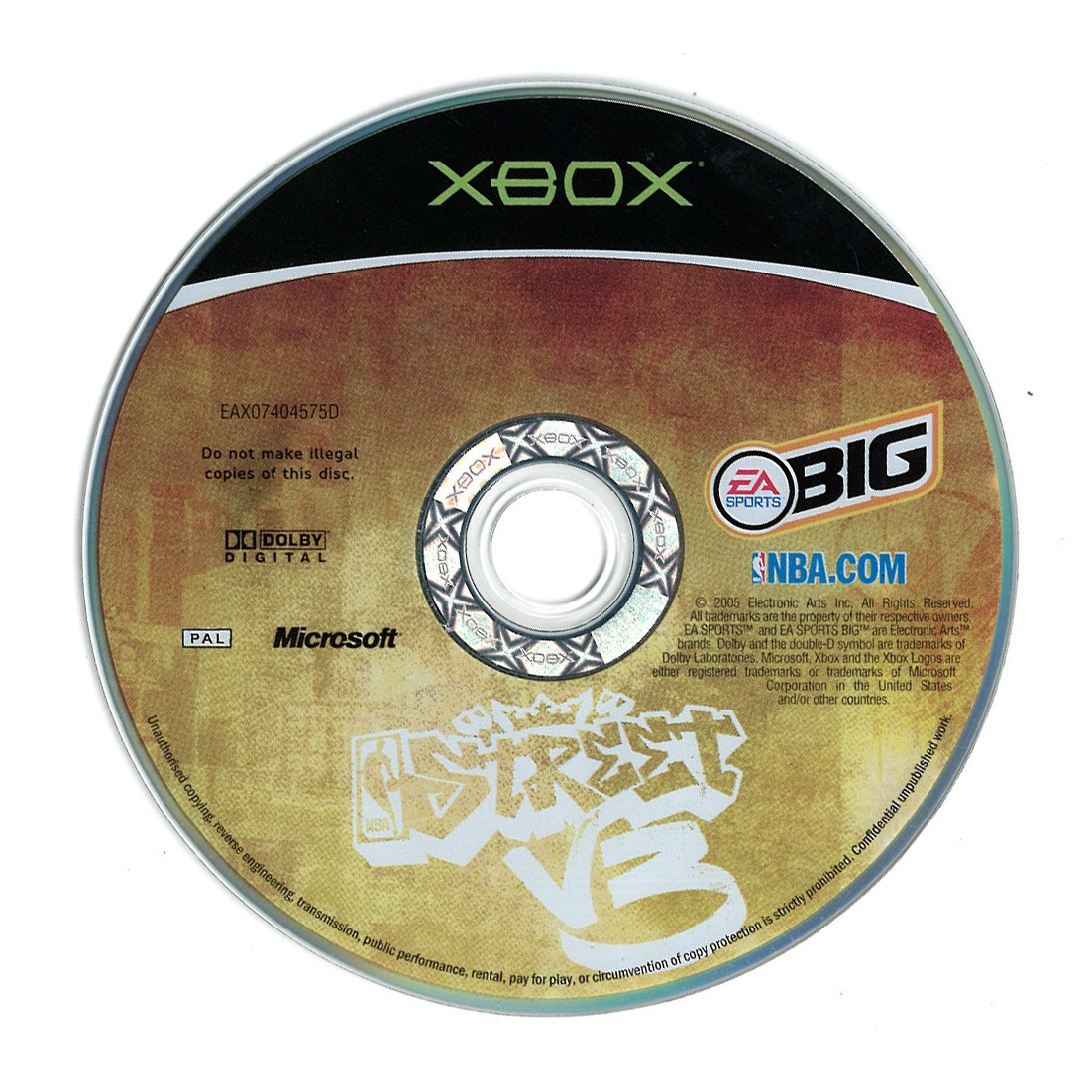 NBA Street V3 (losse disc)