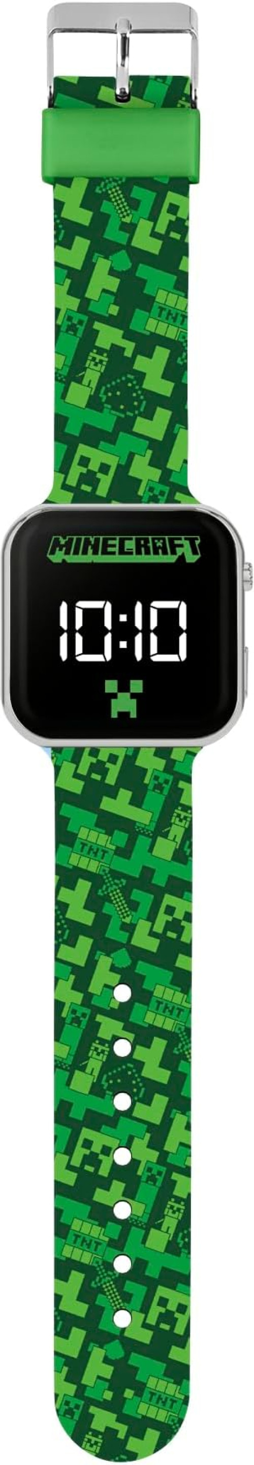 Minecraft - Creeper Print LED Watch afbeelding
