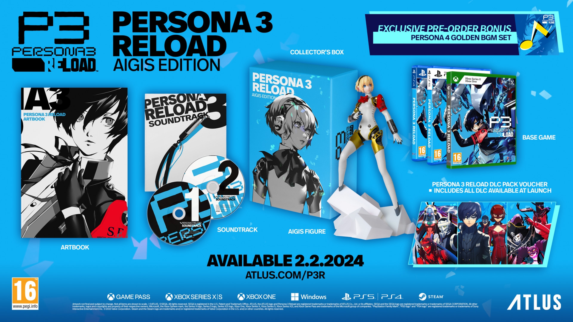 Persona 3 Reload Aigis Edition