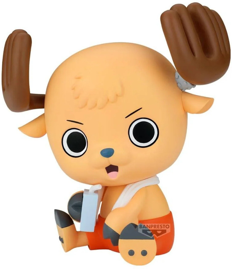 One Piece Sofvimates Figure - Tony Tony Chopper (Whole Cake Island After a Bath Ver.) afbeelding