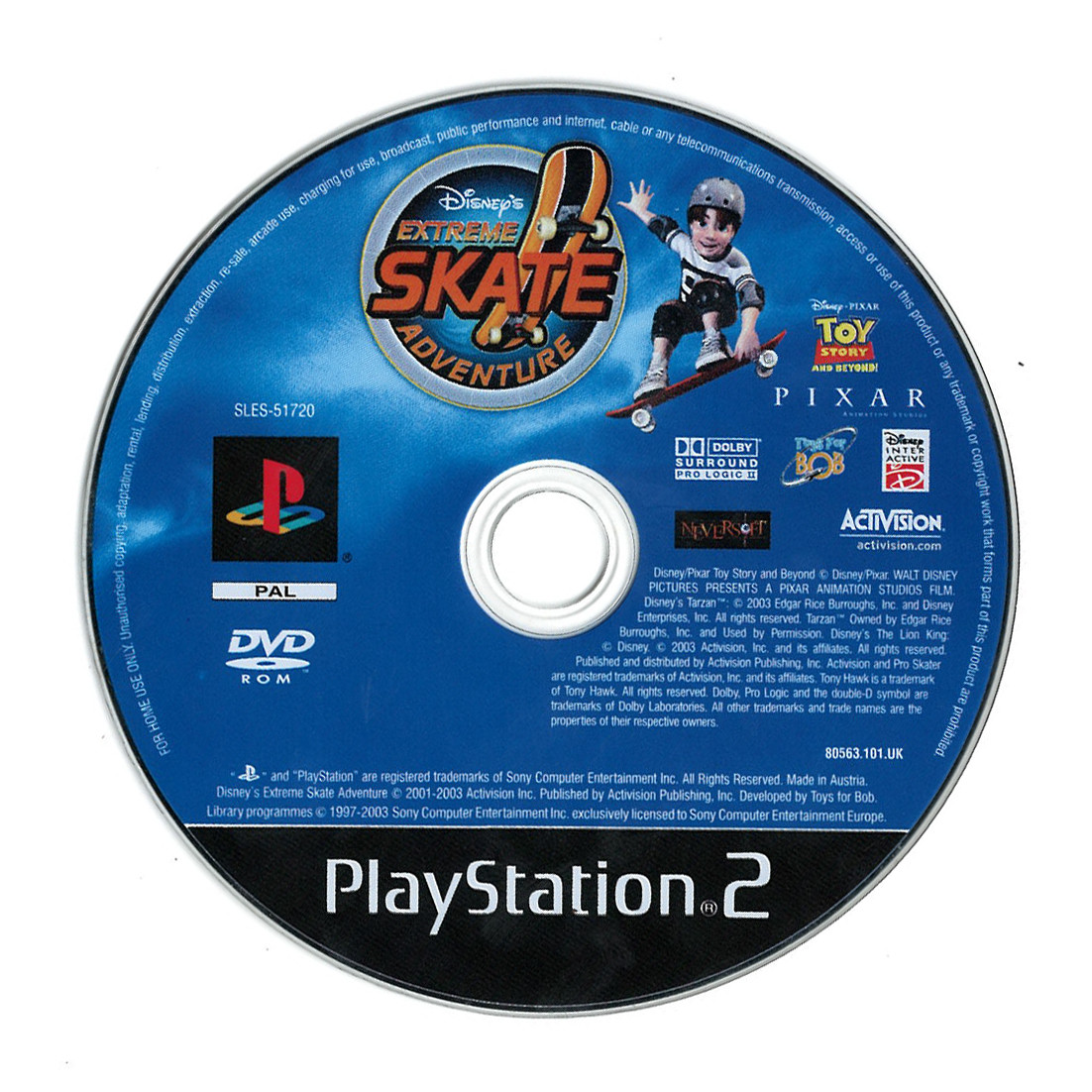 Extreme Skate Adventure (losse disc)