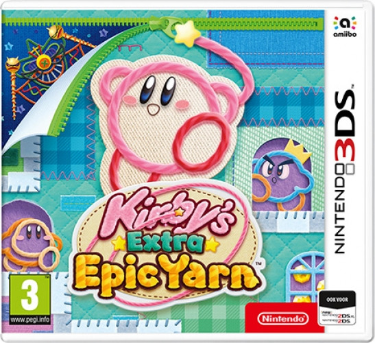 Kirby's Extra Epic Yarn (verpakking Frans, game Engels)