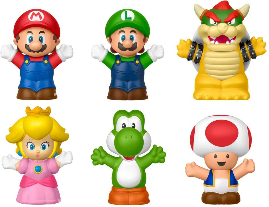 My Mario Little People Collector - Mini Figure 6-Pack