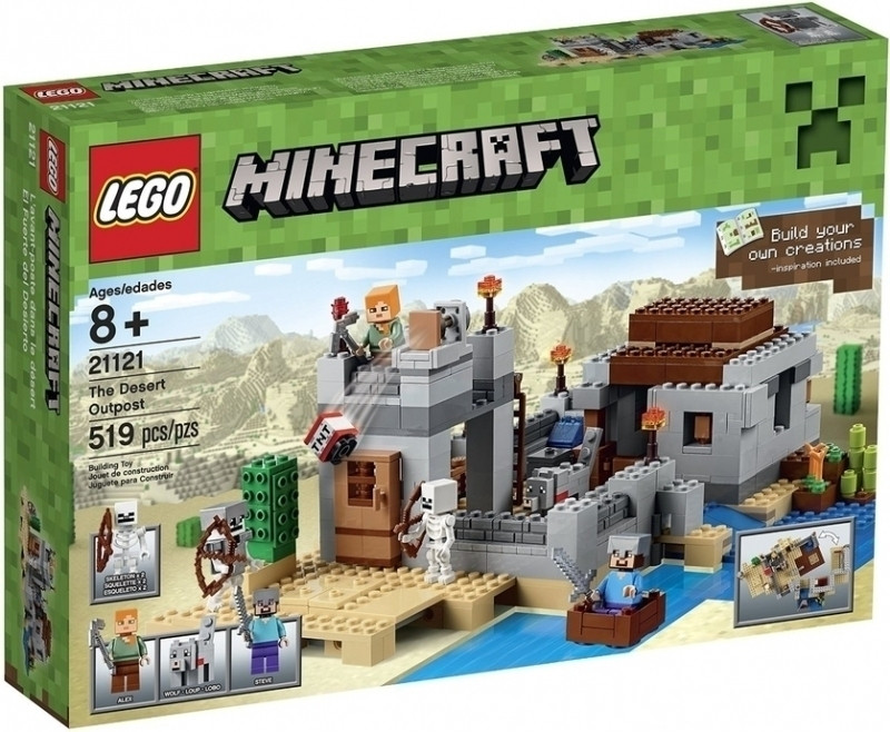 Image of LEGO Minecraft 21121 De woestijn uitkijkpost
