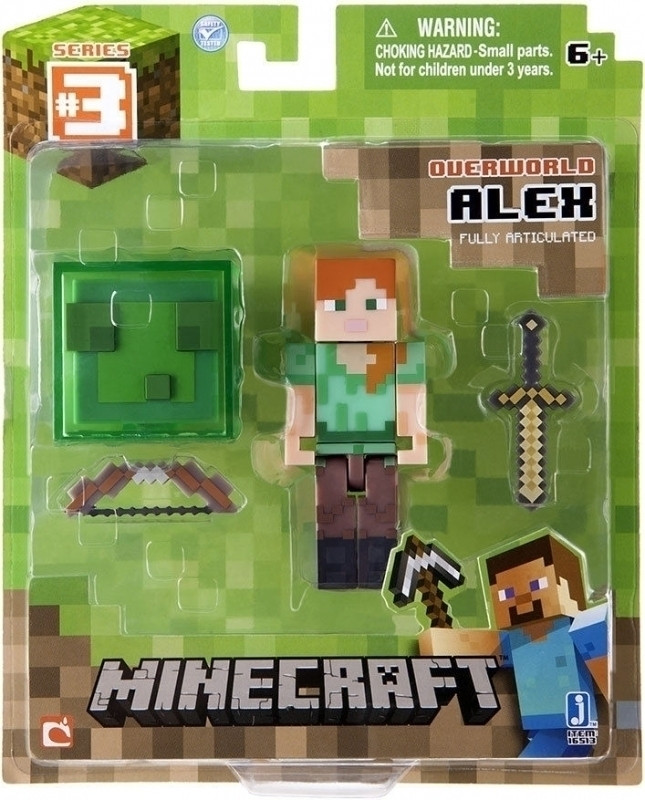 Image of Minecraft Action Figure: Alex