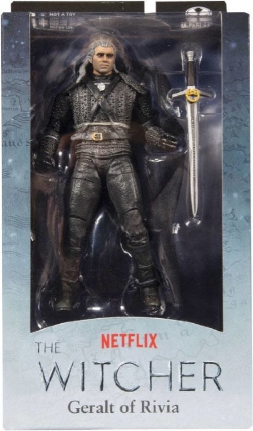 Netflix The Witcher McFarlane Figure - Geralt of Rivia afbeelding