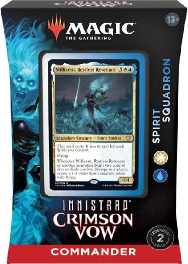 Magic the Gathering TCG Innistrad Crimson Vow Commander Deck - Spirit Squadron