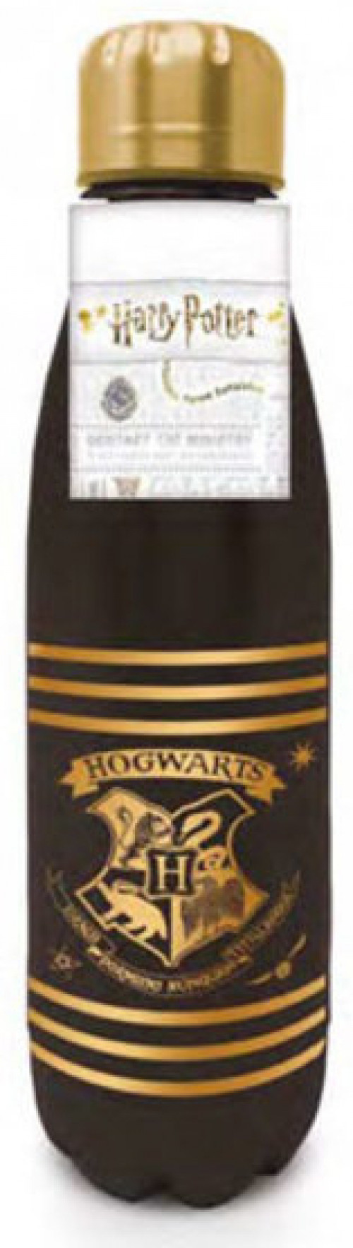 Harry Potter - Zwart en goud metalen drinkfles