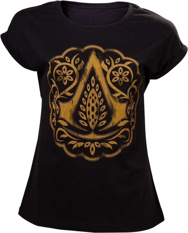 Image of Assassin's Creed Movie - Women's T-shirt with Crest Logo