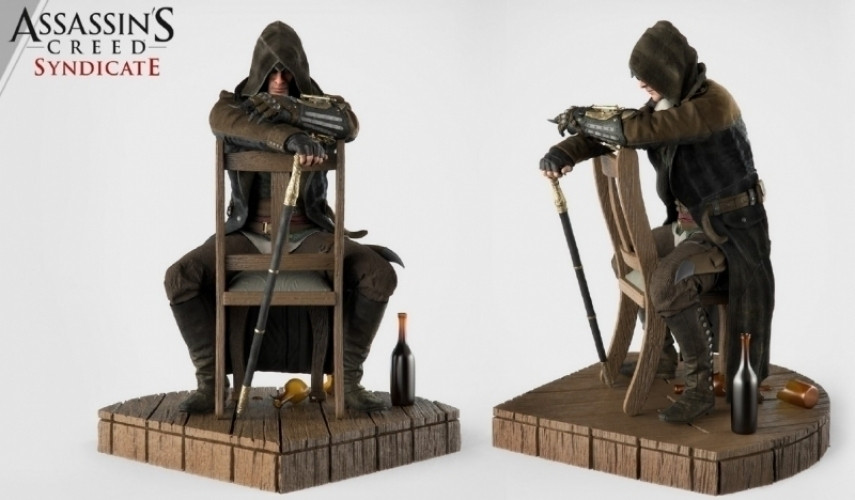 Image of Assassins Creed Syndicate: Jacob Frye 17 inch Statue