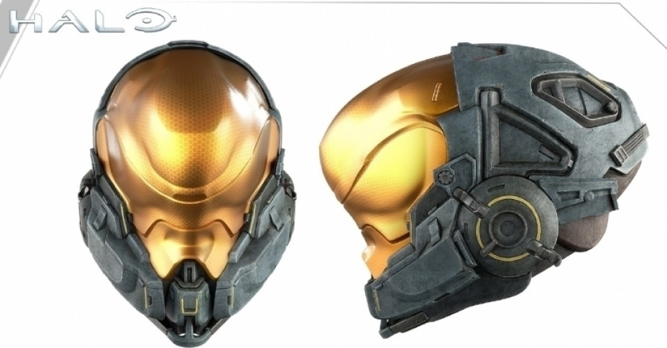 Image of Halo 5 Guardians: Spartan Kelly 087 Helmet full scale Replica
