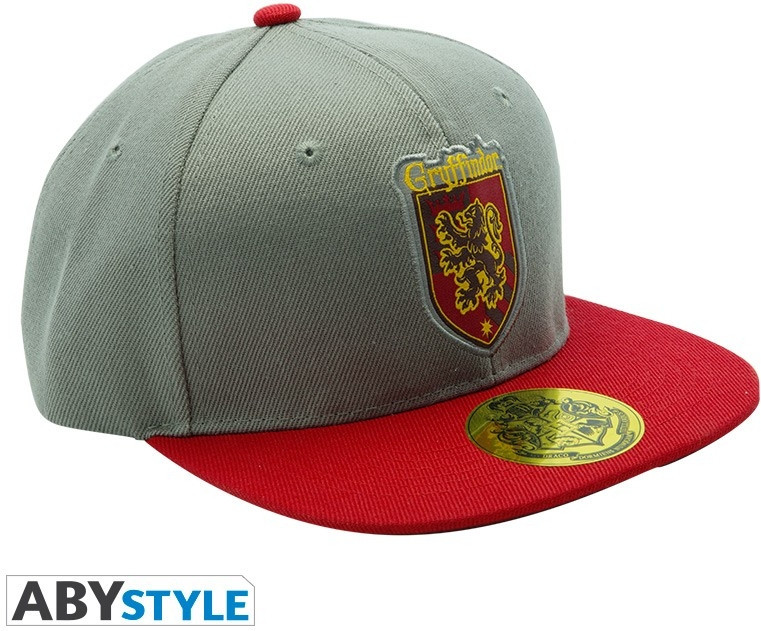 Harry Potter - Grey & Red Gryffindor Snapback Cap