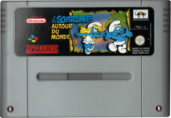 De Smurfen ontdekken de wereld (losse cassette)