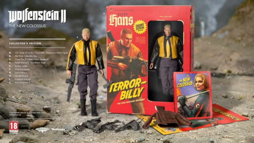 Wolfenstein II The New Colossus Collector's Edition