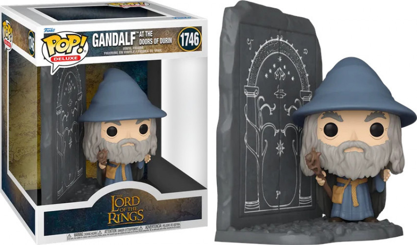 The Lord of the Rings Funko Pop Deluxe Vinyl: Gandalf at the Doors of Durin afbeelding