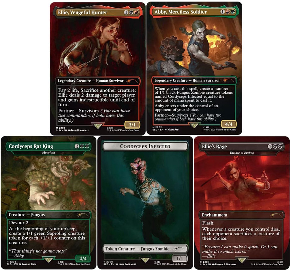 Magic the Gathering TCG Secret Lair x Playstation - The Last of Us Part II