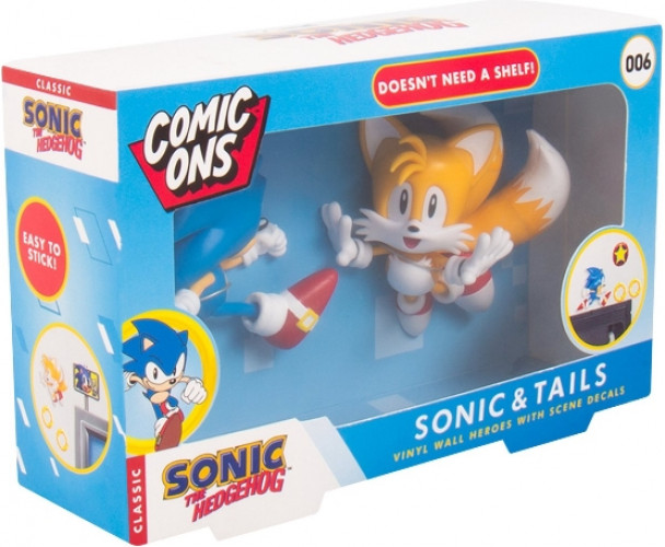 Sonic the Hedgehog - Comic Ons Wall Decals afbeelding
