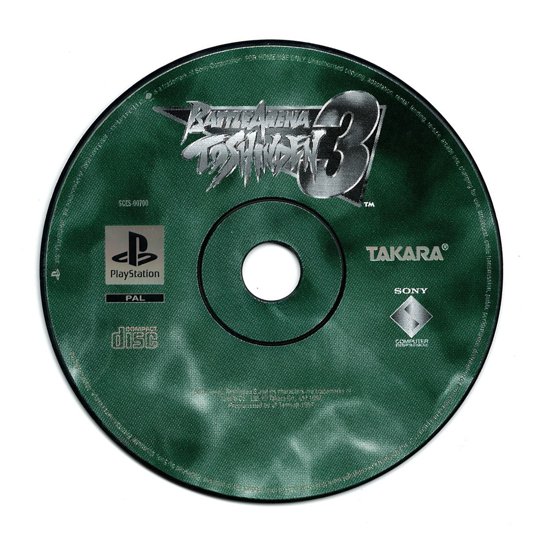 Battle Arena Toshinden 3 (losse disc)