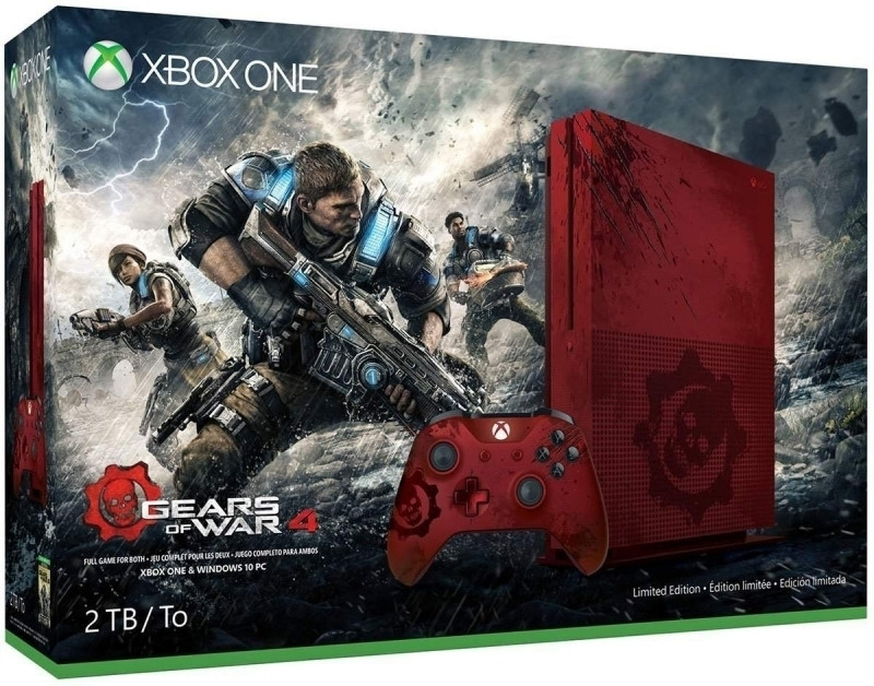 Image of Xbox One S - 2TB Gears of War 4 Limited Edition