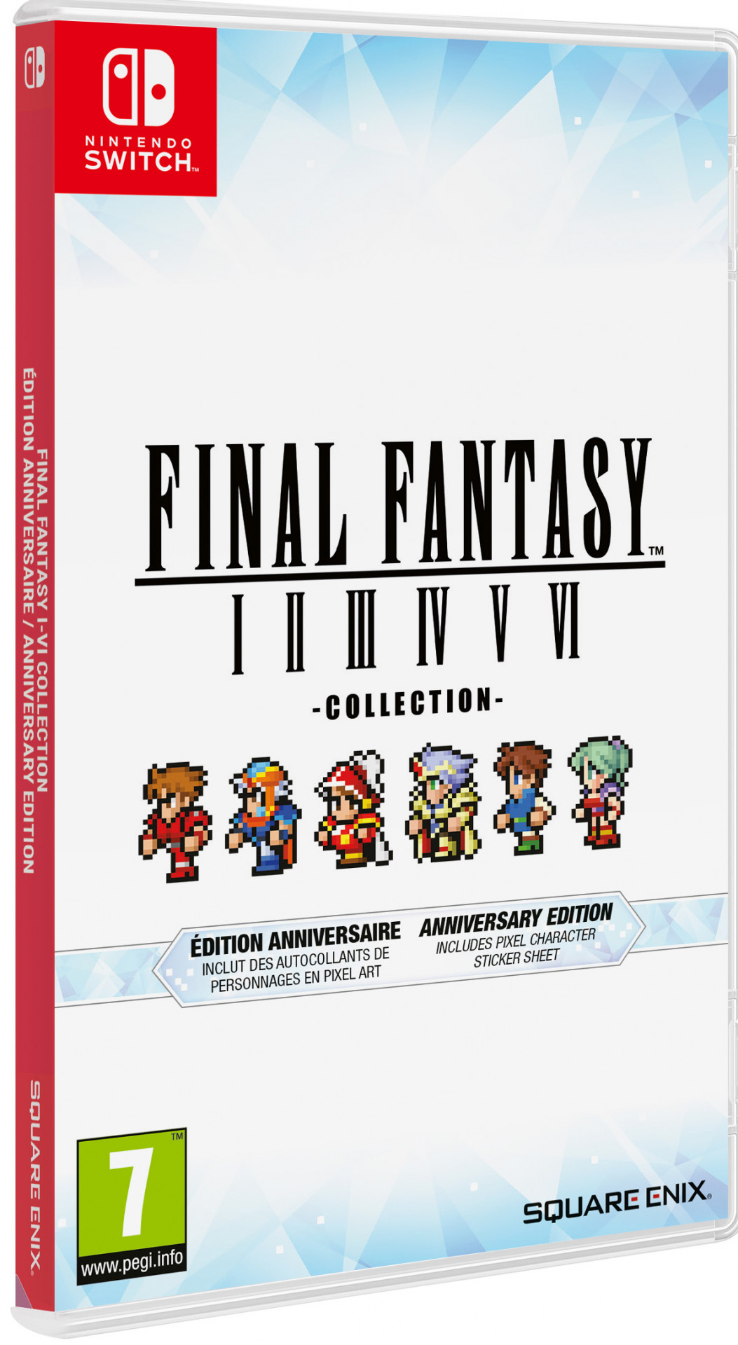 Final Fantasy I-VI Pixel Remaster Collection Anniversary Edition afbeelding
