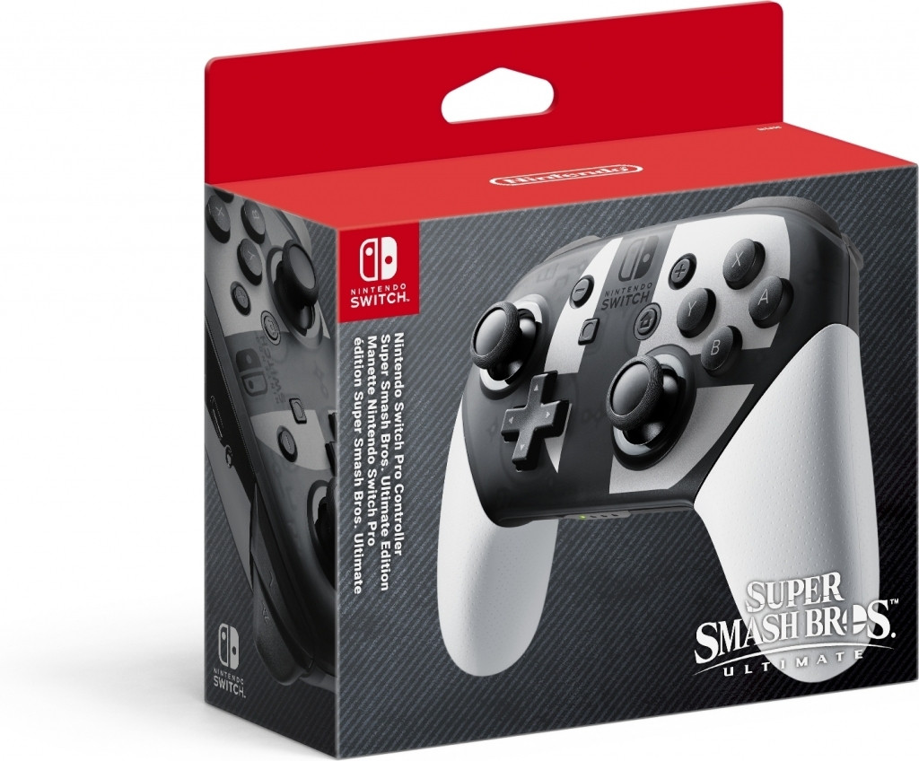 Nintendo Switch Pro Controller (Smash Bros. Edition)(import Japan) afbeelding
