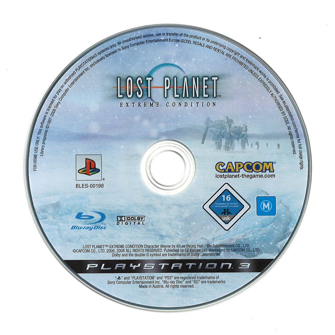 Lost Planet Extreme Condition (losse disc)