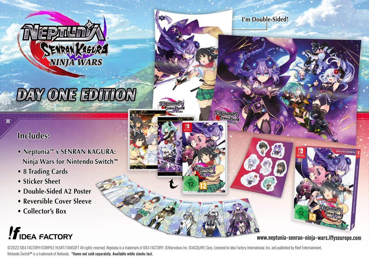 Neptunia x Senran Kagura: Ninja Wars Day One Edition