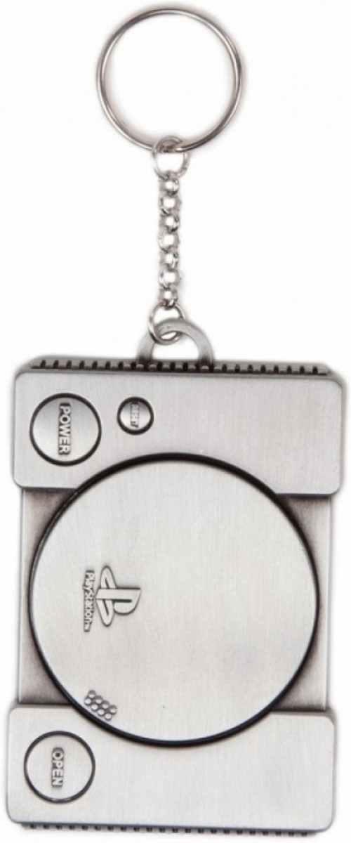 Playstation - Console Metal Keychain