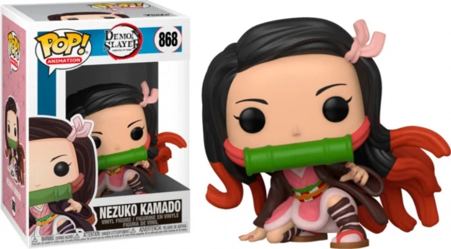 Demon Slayer Kimetsu no Yaiba Funko Pop Vinyl: Nezuko Kamado afbeelding