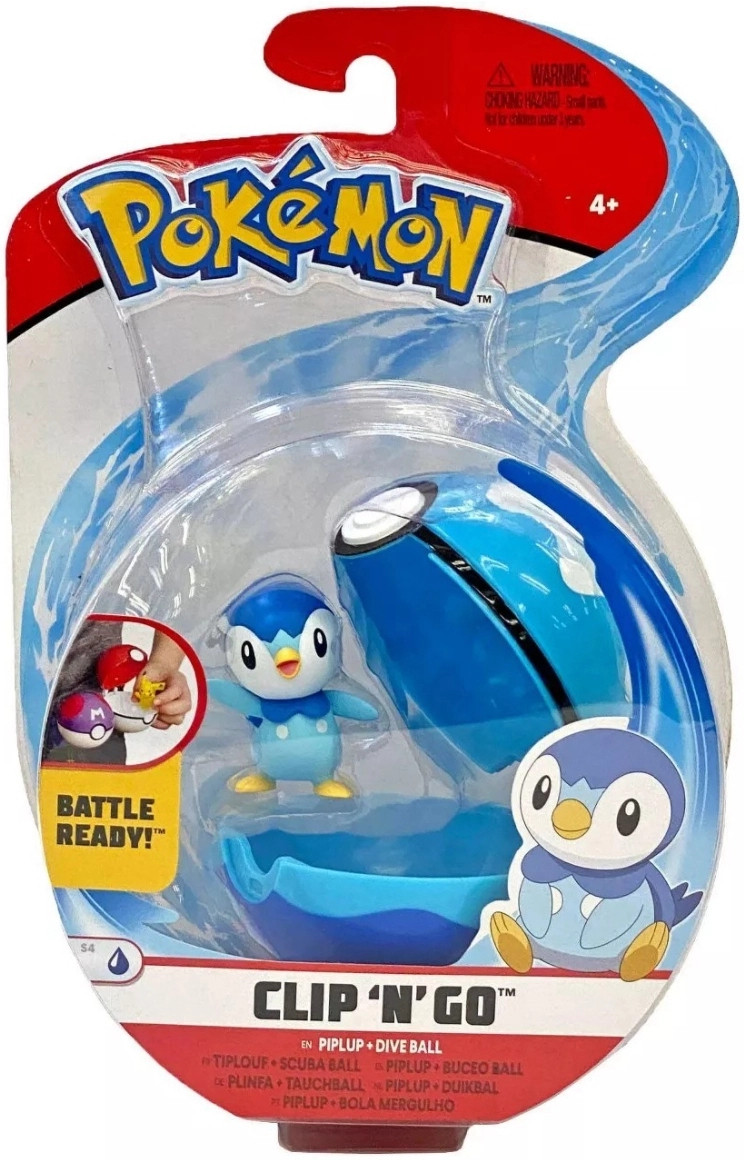Pokemon Figure - Piplup + Dive Ball (Clip 'n' Go) kopen?