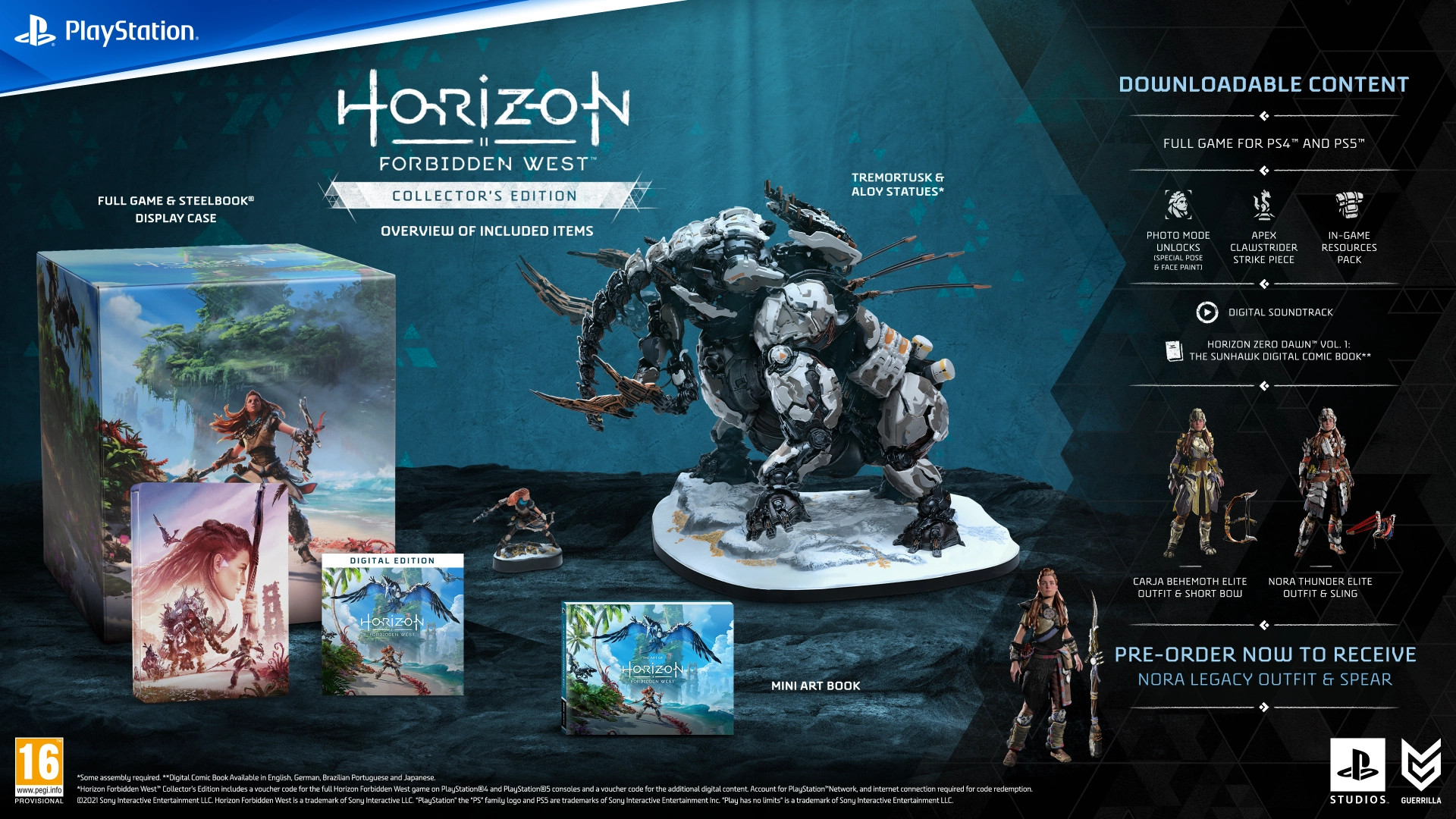 Horizon Forbidden West Collector's Edition