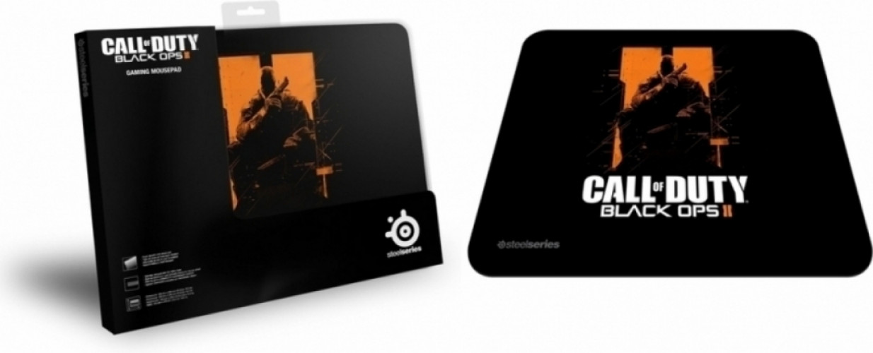 Image of SteelSeries QcK Call of Duty Black Ops II Orange Soldier Edition
