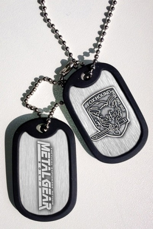 Image of Metal Gear Solid Dogtag Foxhound Logo