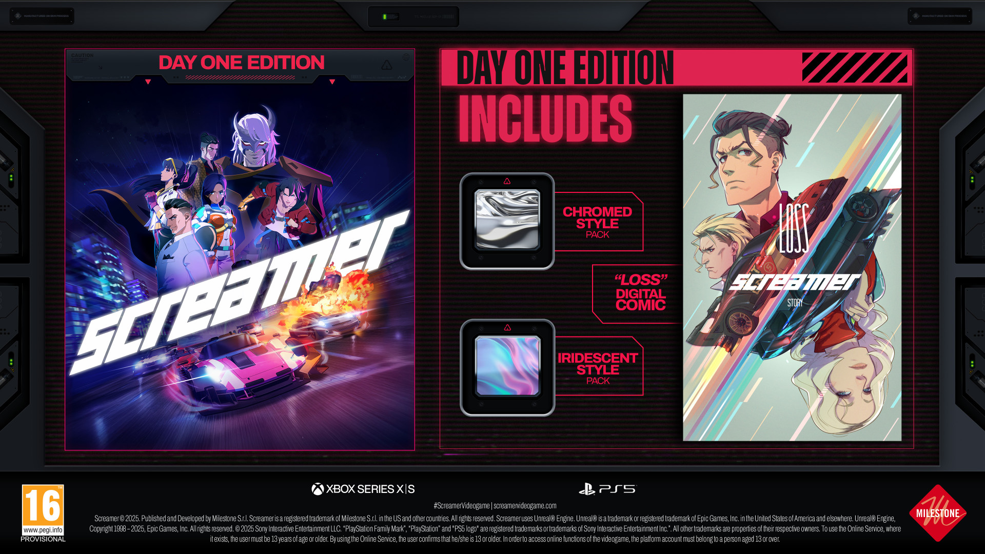 Milestone Screamer Day One Edition