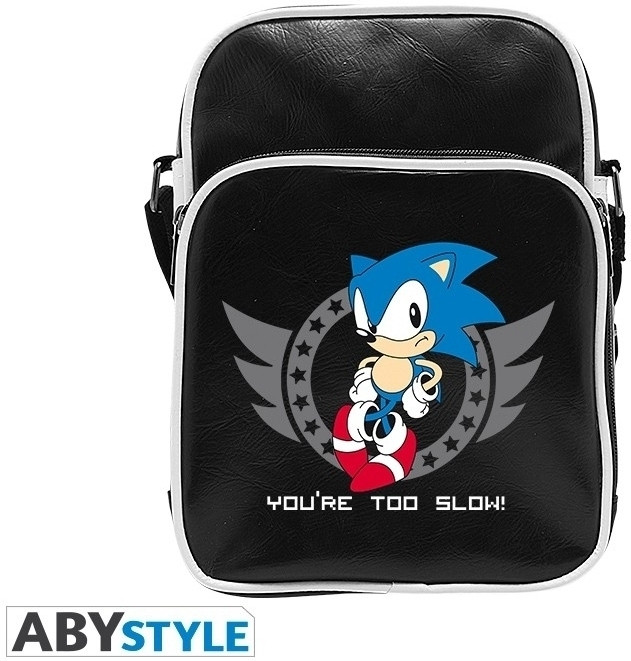 Image of Sonic Small Messenger Bag 'You're too Slow!'